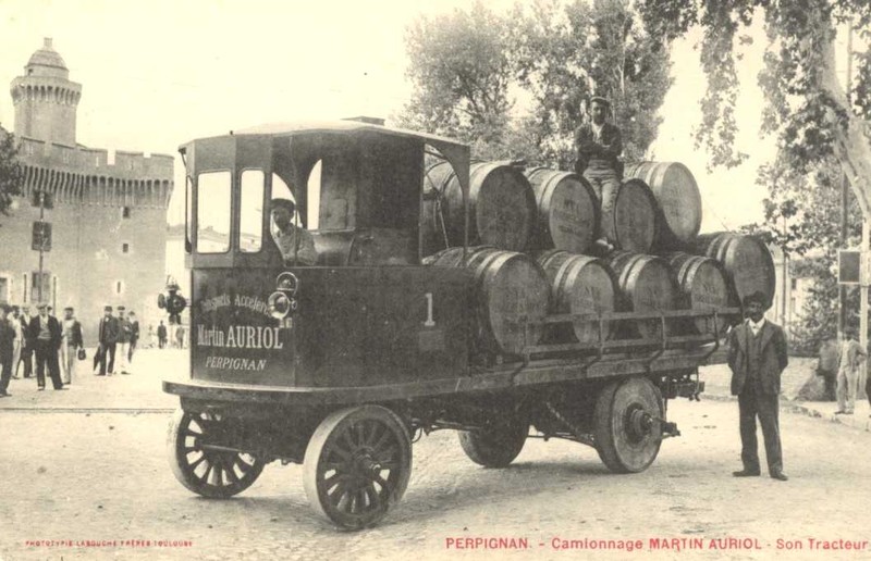 Perpignan et camion Auriol