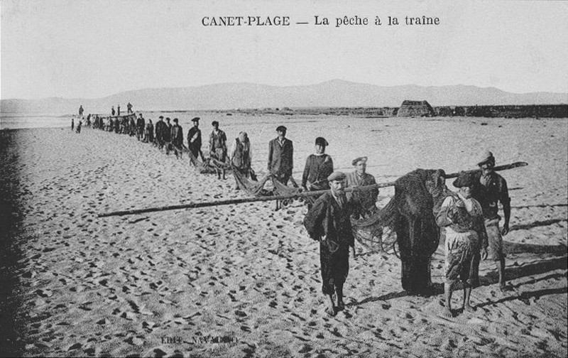 la pêche a la traine de Canet Plage