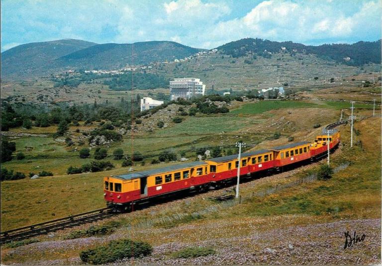 train jaune